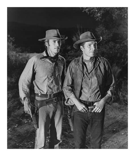 Eric Fleming And Clint Eastwood Rawhide — Eric Fleming Stood 635 And