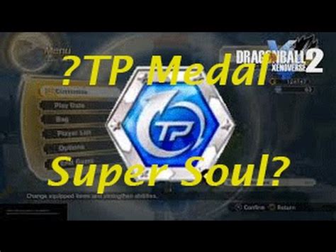 This skill is acquired during the post game. TP Medal Super Soul Idea l Dragon Ball Xenoverse 2 - YouTube