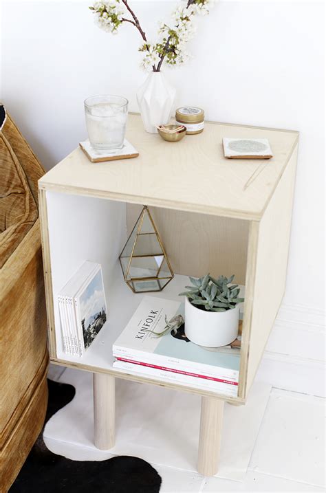 Diy Plywood Side Table The Merrythought