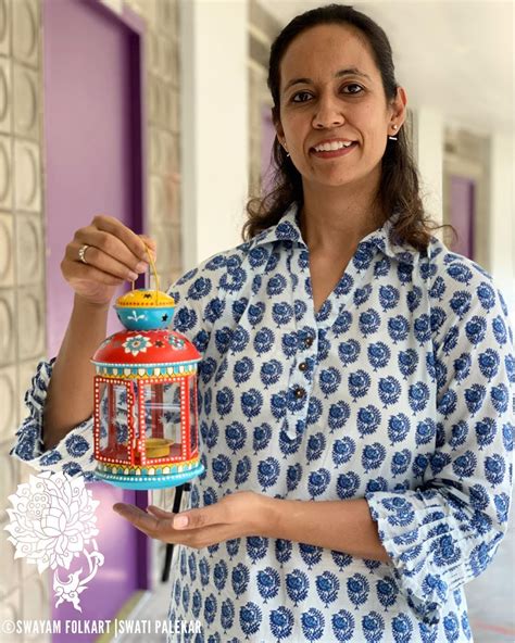 Swati Palekar On Instagram Check Out This Vibrant Lantern Painted By