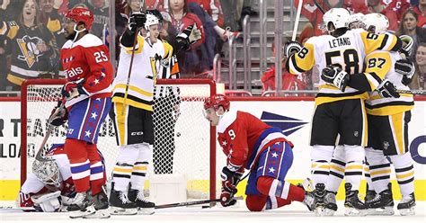 Penguins End Capitals Five Game Win Streak With 2 1 Victory Cbs