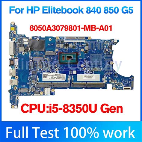 Per Hp Elitebook G I U Ghz Madre Del Computer