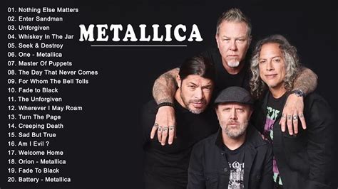 Metallica Best Songs Metallica Greatest Hits Full Album 2021 Youtube