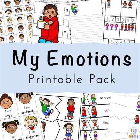 Part of that comes with giving them the vocabulary. Feelings Activities + Emotions Worksheets For Kids - Fun ...