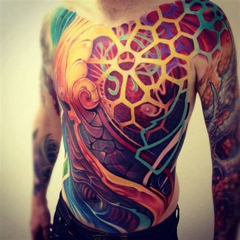 An Amazing And Attractive Tattoo On Chest Imgur Torso Tattoos