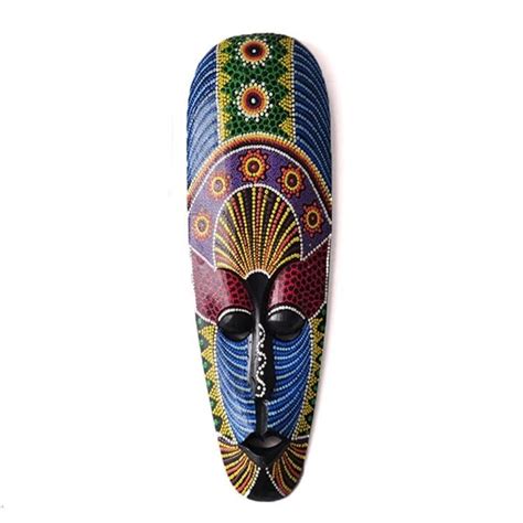 Buy Sopahu 20 Jumbo Colorful African Style Hand Carved And Painted