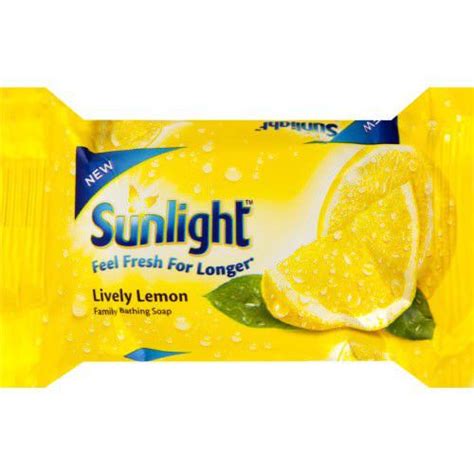 Sunlight Lively Lemon Bath Soap 175gr 12 Bars Shop Today Get It