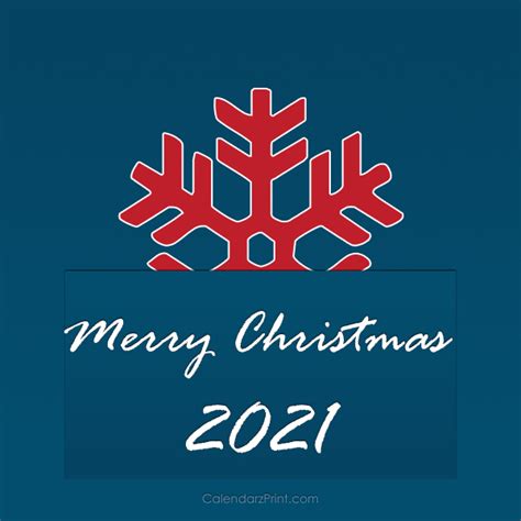 Christmas Cards 2021 Printable Free Blue Greeting Card