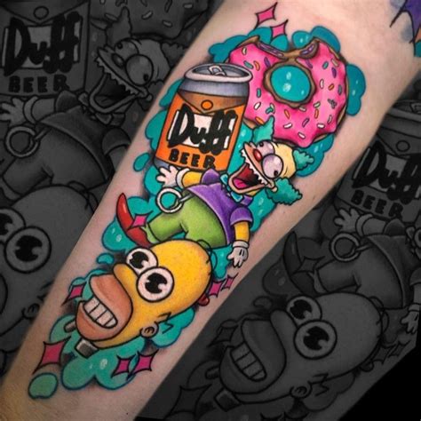 The Simpsons The Best Tattoos Ever Inkppl Simpsons Tattoo Best Tattoo Ever Cool Tattoos