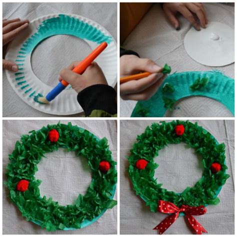 Corona De Adviento Para Navidad 2015 Paper Plate Crafts For Kids