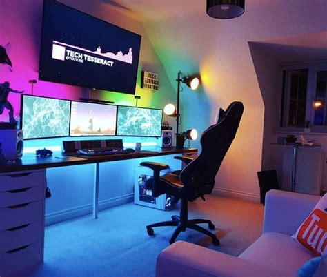 30 Small Gaming Room Ideas And Setups Peaceful Hacks Small Game