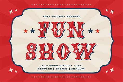 25 Of The Best Circus Fonts For Fun Designs Vandelay Design