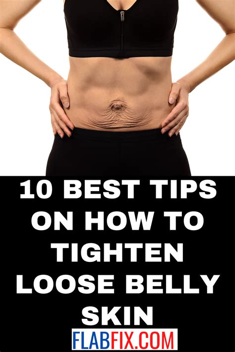 10 Best Tips On How To Tighten Loose Belly Skin Flab Fix