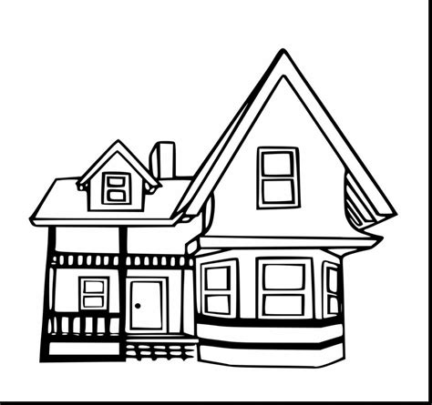 Select from 35919 printable coloring pages of cartoons, animals, nature, bible and many more. Up Movie House Drawing at PaintingValley.com | Explore ...