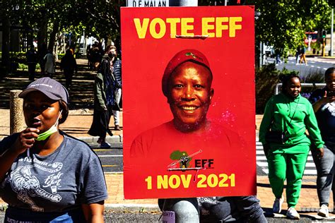 Julius Malema Campaign Sign On 10 19 21 Cape Town Flickr