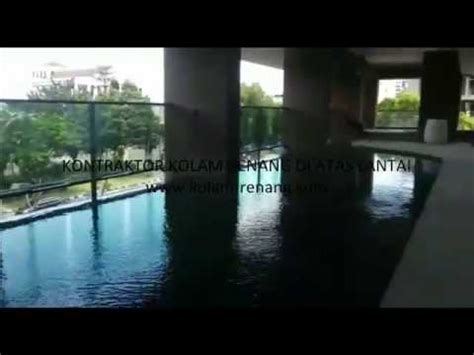 Gedung bangunan ruko yang terdiri dari 2 lantai. KOLAM RENANG LANTAI 2, STRUKTUR KOLAM RENANG DI LANTAI 2 ...