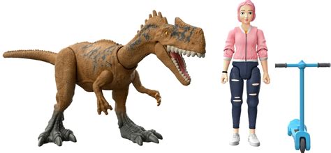 Buy Jurassic World Human And Dino Pack Brooklynn And Monolophosaurus Camp