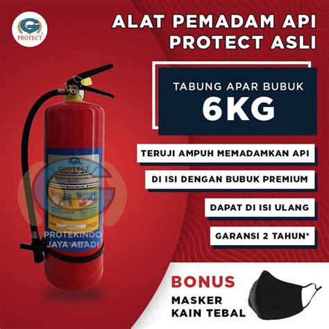 Jual Tabung APAR 6kg PROTECT Fire Extinguisher Alat Pemadam Api