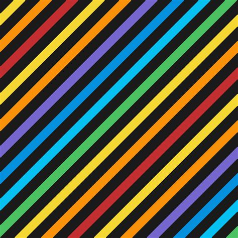 Seamless Colorful Diagonal Stripes Pattern Vector