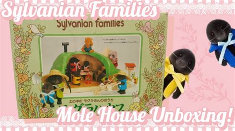 Unboxing One Of My Dream Sylvanian Families Items Mole House Youtube