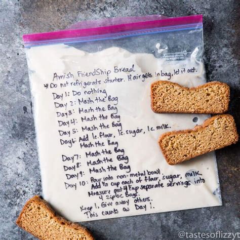My grandmother's recipe for amish friendship bread brings back great memories! Use this Amish Friendship Bread Starter Recipe as a base ...