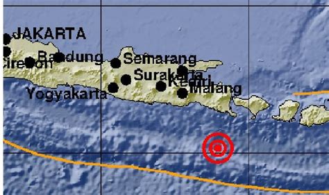 Gempa bumi yang berpusat di perairan jepara ini memiliki kekuatan magnitudo 6,1. Gempa Jembrana Bali Terjadi Dini Hari Kekuatan 3.9 M