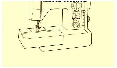 white 1000 sewing machine user manual