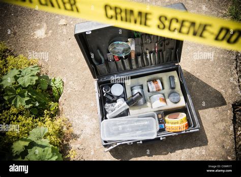 Forensic Equipment Crime Scene Stock Photos And Forensic Equipment Crime