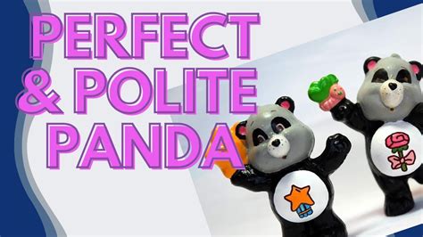 Perfect And Polite Panda Lost Cousin Siblings Vintage Care Bear Original