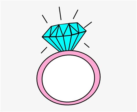 Diamond Ring Cartoon Rings Free Transparent Png Download Pngkey