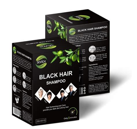 China 100 Magic Instant Black Natural Color Blackening Hair Dye