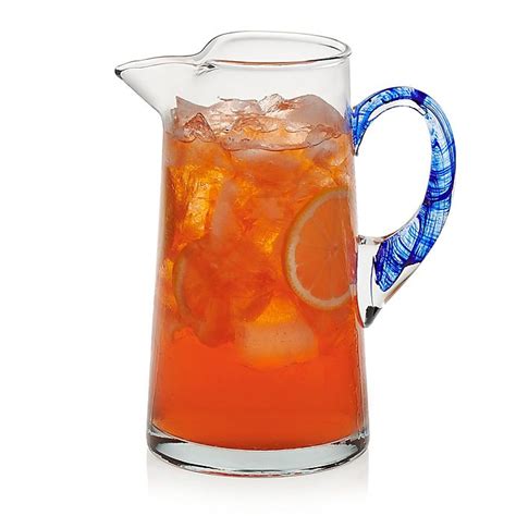 Libbey® Glass Cabos Pitcher In Blue Bed Bath And Beyond