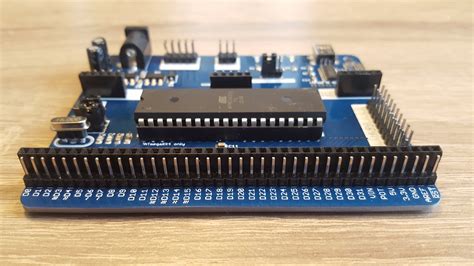 DIP-40 Arduino compatible development board from MCUdude on Tindie