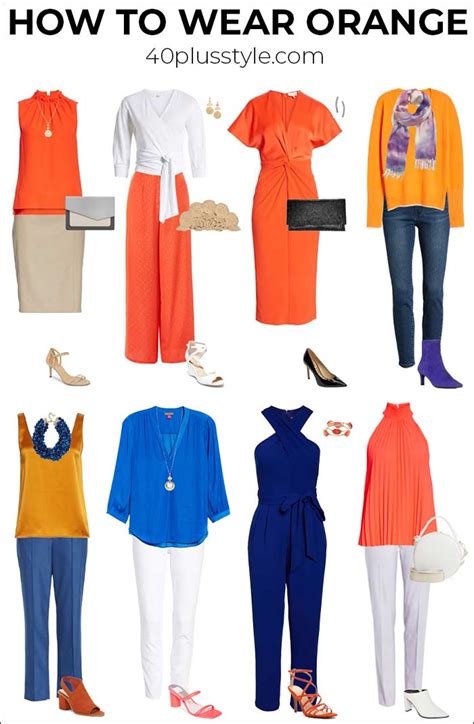 How To Wear Orange 7 Color Combinations To Get You Started Color