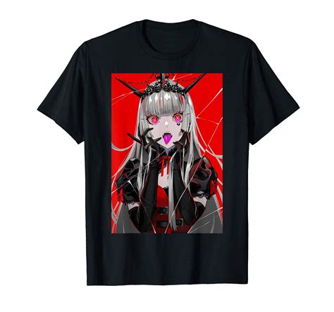 buy artiverse galleryanime girl aesthetic japanese gothic waifu otaku weeb t shirt online at