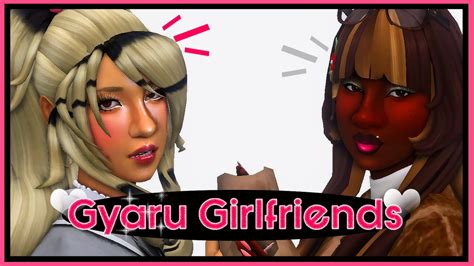 👜 Gyaru Girlfriends The Sims 4 Create A Sim Cc Links 💍 Youtube