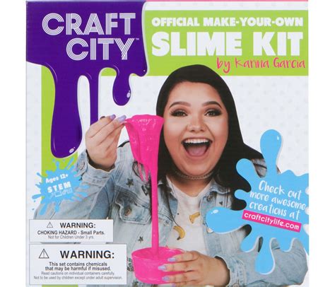 Buy Craft City Karina Garcia Diy Slime Kit Make Your Own Crunchy