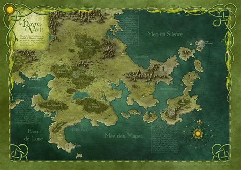 Fantasy Map Fantasy World Map Cartography Map