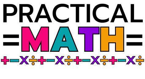 August 2018 Practical Math