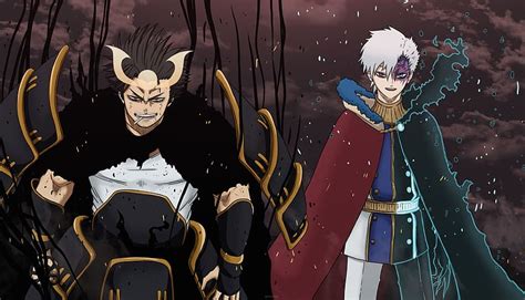 Anime Yami Sukehiro Black Clover William Vangeance Fondo De