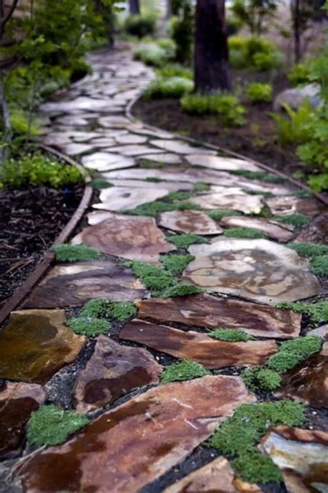 Everything Plants And Flowers 40 Brilliant Ideas For Stone Pathways In Your Garden