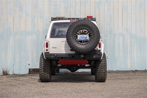 This bumper will not fit the jeep comanche. JcrOffroad: Jeep XJ Rear Bumper | Vanguard Tire Carrier ...