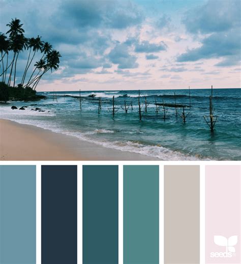 Ocean Color Palette Sparkles And Shoes Lifestyle Blog