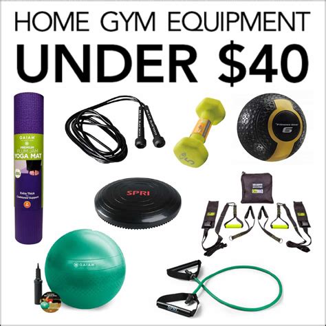 The Best Home Gym Equipment Under 40