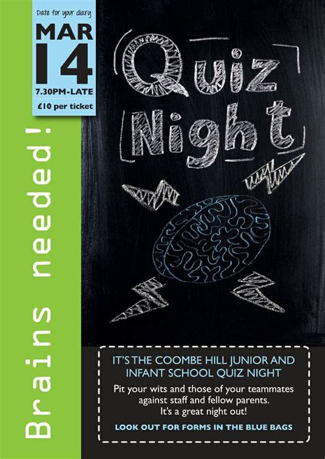 School Quiz Night Poster School Quiz Quiz Best Friend Quiz