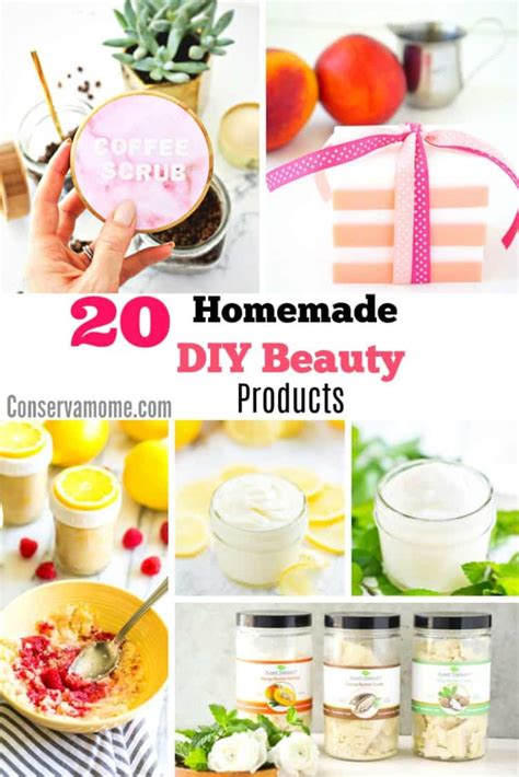 20 Homemade Diy Beauty Products Conservamom