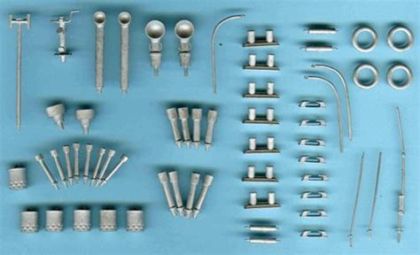 172 Flower Class Corvette Deck And Fittings Set 172 Bateau Kits D