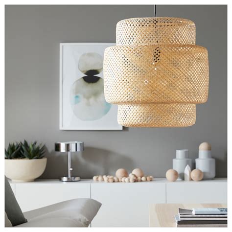 Sinnerlig Bamboo Pendant Lamp Ikea
