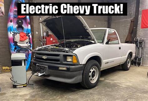 Forgotten Chevy S 10 Electric Truck The New Hummer Ev Is Not The