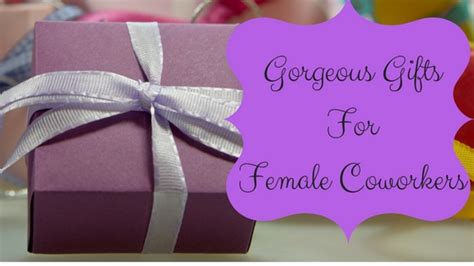 Deciding what to give her on her special day can be very tricky. Get the Perfect Gift A Female Coworker Really Will Love